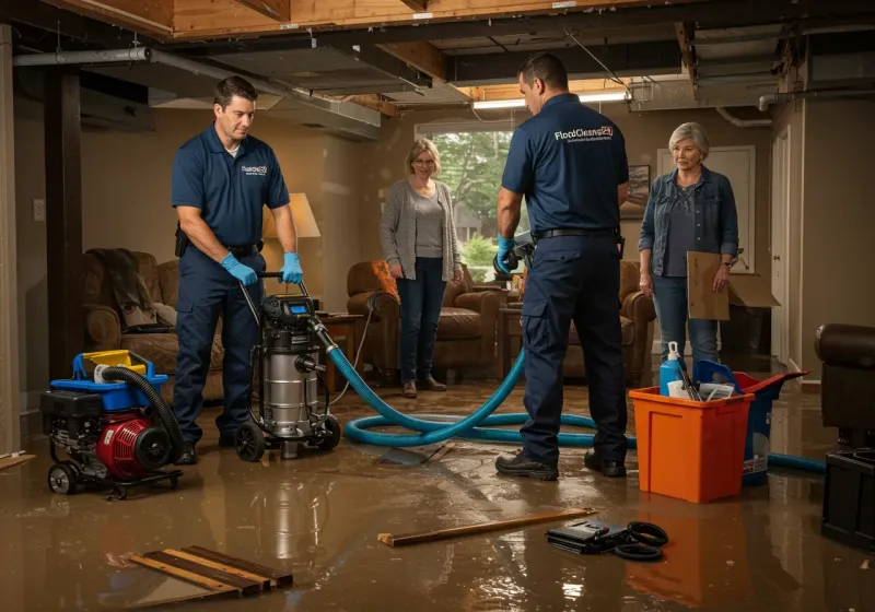 Basement Water Extraction and Removal Techniques process in Columbus, IN